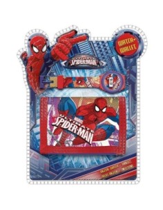 Set portefeuille + montre digitale Spiderman Marvel 2