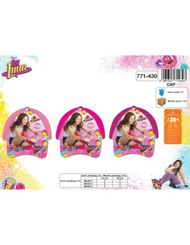 Gorra Soy Luna -New discount.com