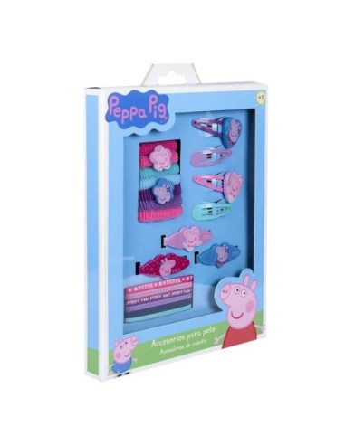 ACCESSOIRES POUR CHEVEUX PEPPA PIG - 20 PIECES - New discount.com