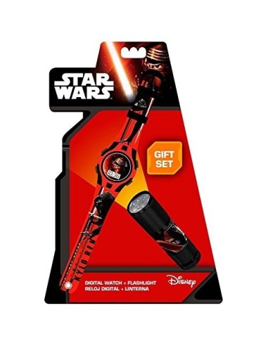 Montre digitale Star Wars Kylo Ren avec lampe de poche - New discou...