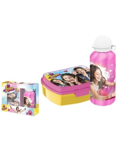 Boîte à gouter PVC + Gourde Soy Luna - New discount.com