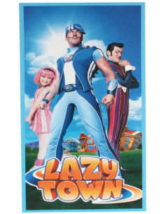 Serviette de plage ou drap de bain Lazy Town 2