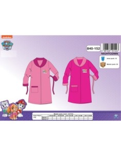 Peignoir de nuit très doux Paw Patrol  Fille 2
