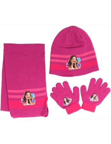 Set 3 pièces Bonnet + écharpe + gants Soy Luna disney - New discoun...