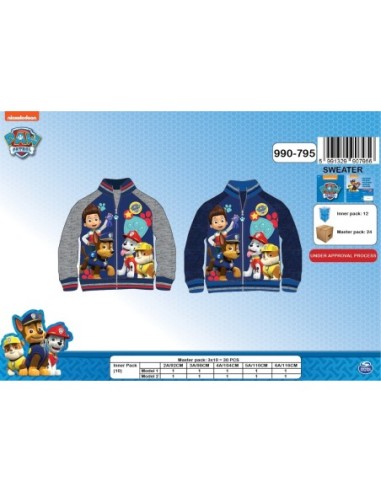 Sweat Paw Patrol - 990-795 - New discount.com
