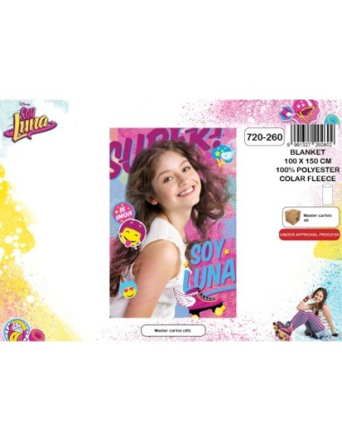 Coral Fleecedecke Soy Luna - New discount.com