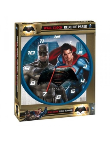 Batman vs Superman Clock - New discount.com