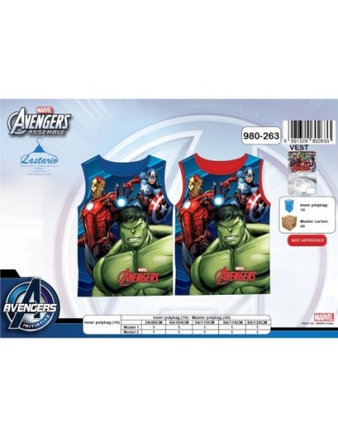 Camiseta sin mangas Avengers -New discount.com