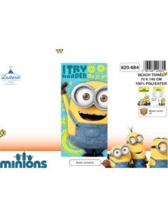 Drap de plage Microfibre Minions - 820-729 2