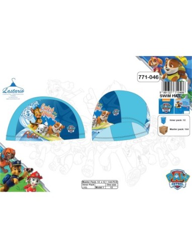 Bonnet de Bain Pat Patrouille  - New discount.com