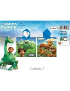 Poncho de bain à capuche The Good Dinosaur 2