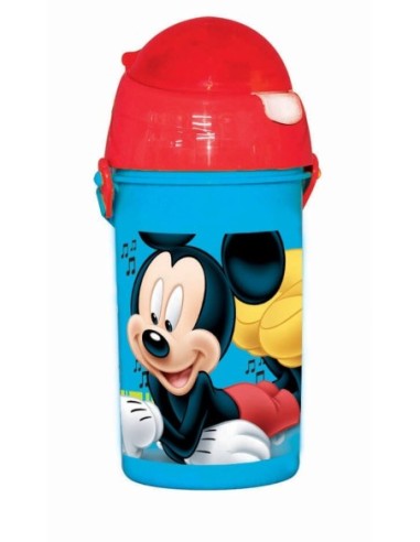 Gourde pop up Mickey Disney Gourde avec une paille rétractable - Ne...