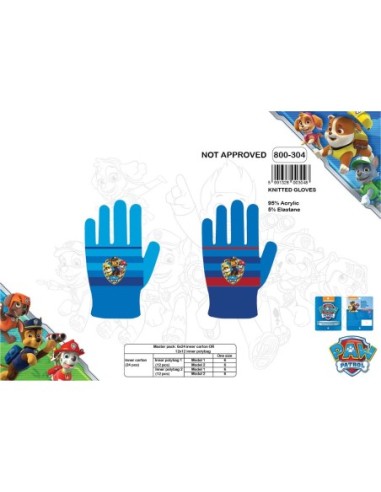 Guanti Pat Patrol Set 800-304 - New discount.com