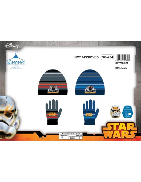Zweiteiliger Star Wars-Hut und Star Wars-Handschuhe - New discount.com