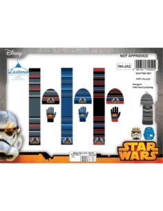 Set 3 pezzi Star Wars CAPPELLO + GUANTI + SCIARPA Star Wars - New d... 2