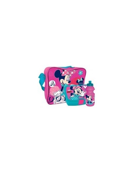 Sac isotherme Minnie avec boîte à goûter et gourde Minnie - New dis...