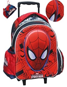 Sac à dos trolley Spiderman  en relief 2