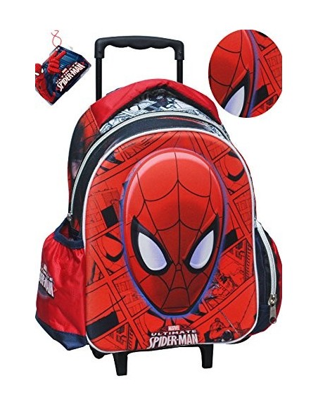 Sac à dos trolley Spiderman  en relief