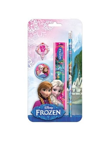 SET 4 PIECES LA REINE DES NEIGES - New discount.com