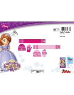 Set 3 Pièces - Princesse Sofia disney - Bonnet, Gants et écharpe Pr...