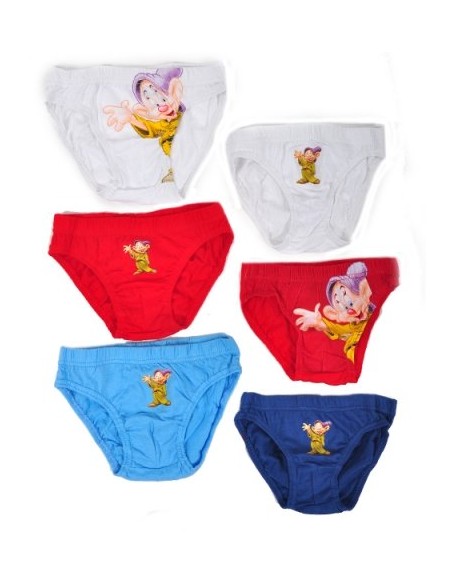 Scatola di 3 nani 7 Disney Slips - 730-116 - New discount.com