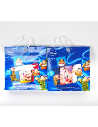 Scatola di 3 nani 7 Disney Slips - 730-116 - New discount.com