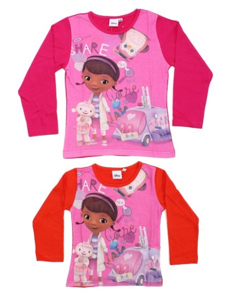 T-shirt manica lunga Disney Doc Mc Stuffins -961-158 - New discount...