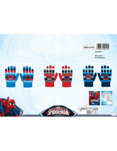 Set gloves Spider-man - 800-210, New discount.com, Nouveautés chez ...