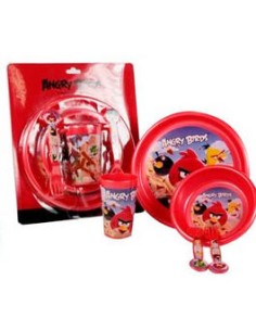 ANGRY BIRDS Vaisselle enfant 5 pièces ANGRY BIRDS polypropylène - N... 2