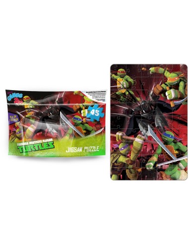 Puzzle 45 pcs Tortues Ninja  - New discount.com