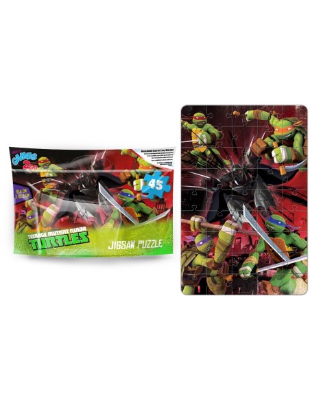 Puzzle 45 pcs Tortues Ninja  - New discount.com