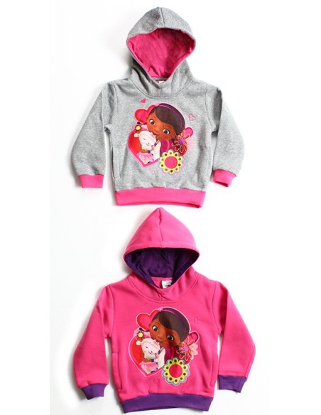 Felpa con cappuccio Doc Mc Disney con tasche - New discount.com