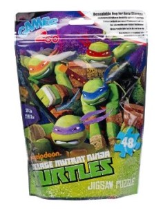 Puzzle Tortues Ninja sachet 48 pièces - New discount.com