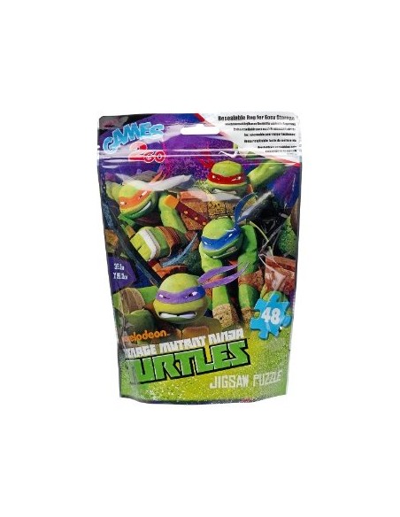 Puzzle Tortues Ninja sachet 48 pièces - New discount.com