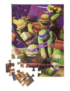 Puzzle Tortues Ninja sachet 48 pièces - New discount.com 2