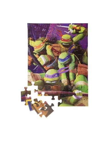 Puzzle Tortues Ninja sachet 48 pièces - New discount.com