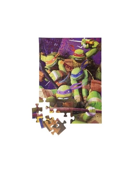Puzzle Tortues Ninja sachet 48 pièces - New discount.com