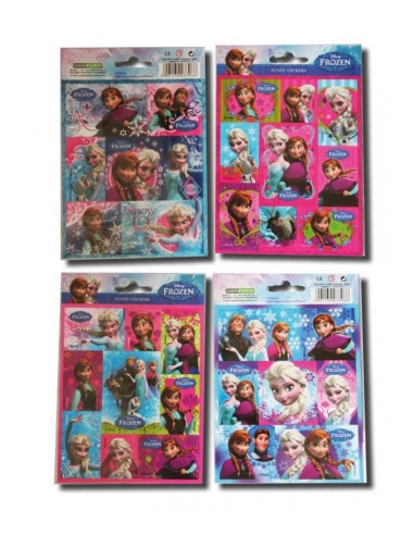Planche de 9 Stickers La Reine des Neiges - New discount.com