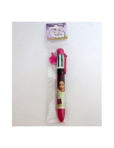 STYLO 6 COULEURS VIOLETTA  -New discount.com