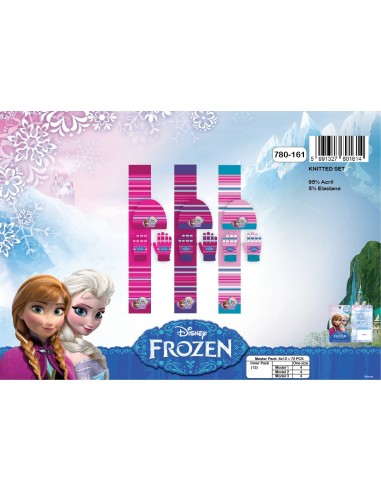 Set Bonnet Gants écharpe La Reine des Neiges  - New discount.com