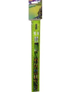 Set Papeterie Tortues Ninja 5 pieces  -New discount.com