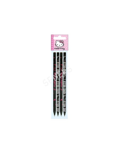 Blister of 4 pencils Hello kitty, New discount.com, Nouveautés chez...
