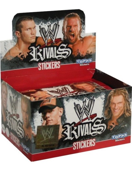 Paquets de 6 Stickers WWE Rivals - New discount.com