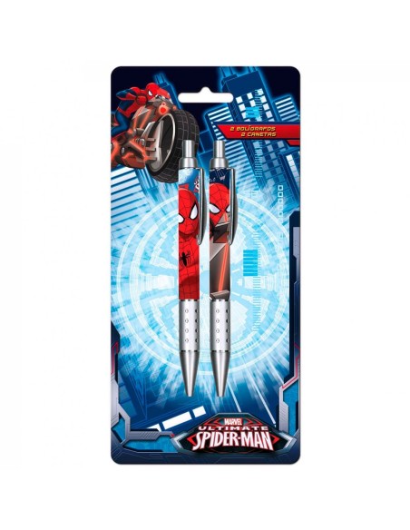 Stylos-bille retractables Spiderman - New discount.com