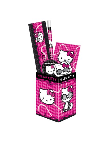 HELLO KITTY PENTOLA POT + FORNITURE SCOLASTICHE - New discount.com