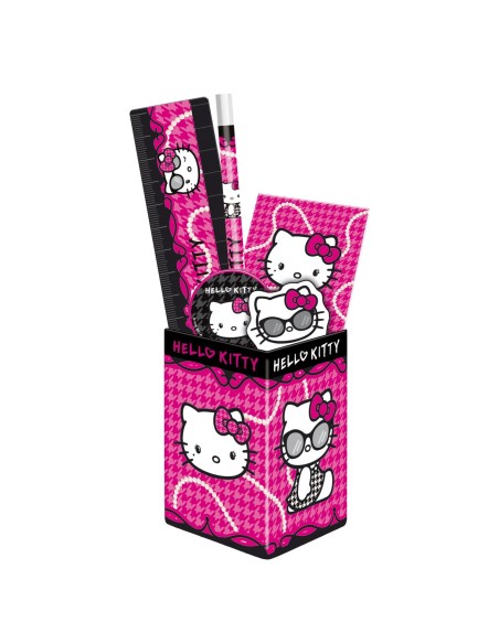 HELLO KITTY PENTOLA POT + FORNITURE SCOLASTICHE - New discount.com