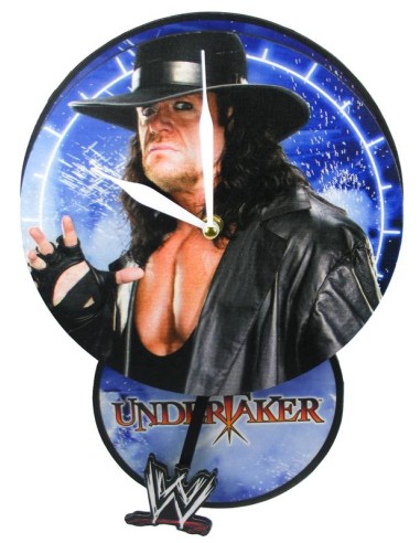 Pendule murale a balancier WWE UNDERTAKER  - New discount.com