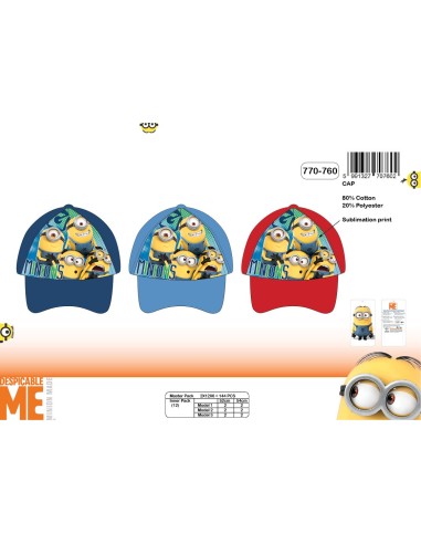 Minions 770-760 Gorra -New discount.com