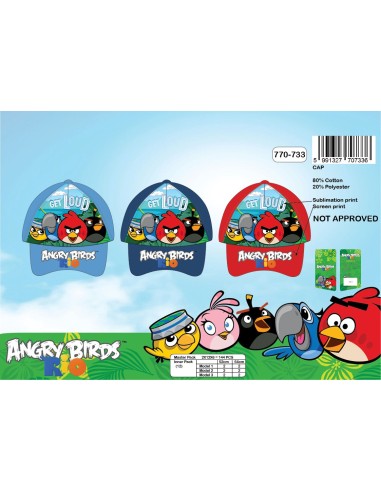 Casquette Angry Bird 770-733 - New discount.com