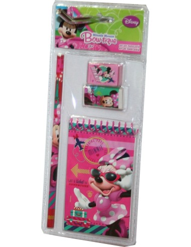 Set papeterie 4 Pièces Minnie Disney - New discount.com